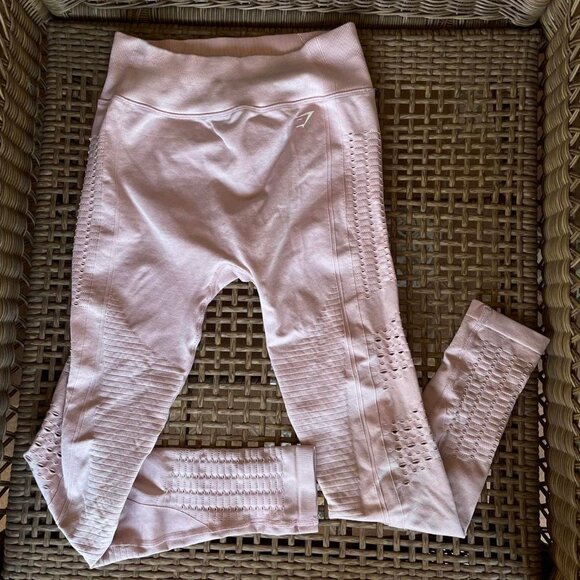 Gymshark Pink Seamless Leggings - Picture 1 of 5